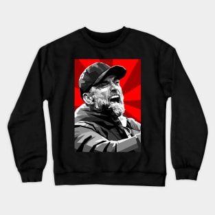 Jurgen Klopp Portrait Pop Art Crewneck Sweatshirt